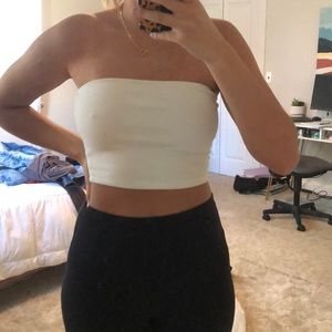 White tube top